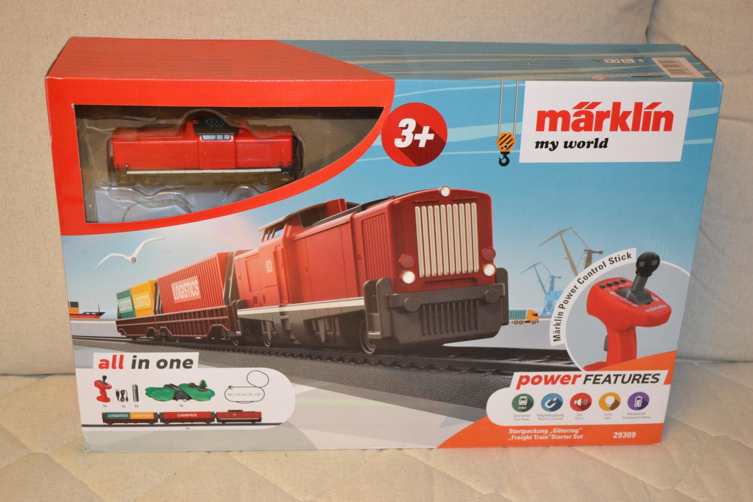 Godståg Starter Set Märklin 29309 Tågbana Freight Train H0 HO Ny