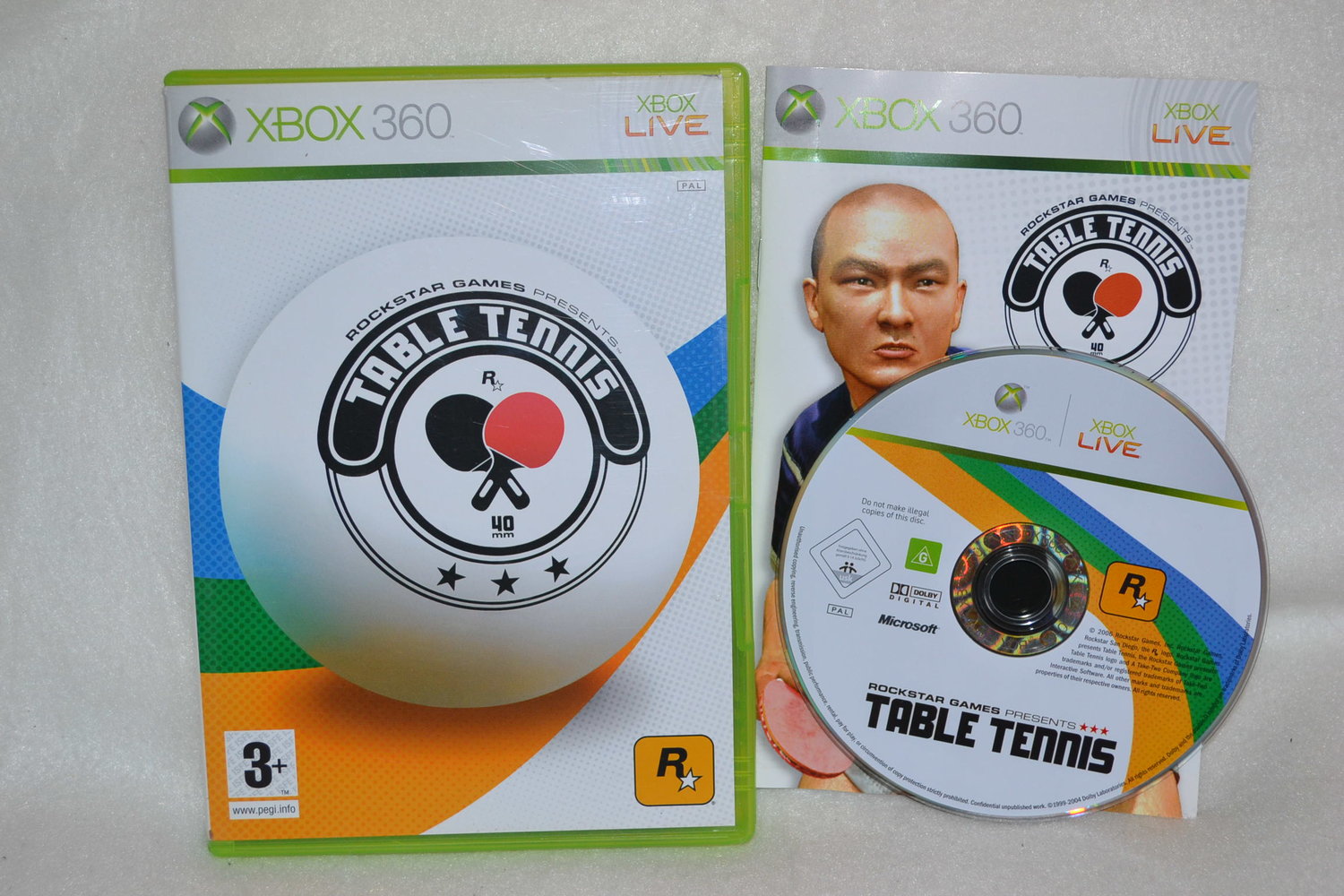 Table Tennis Xbox 360 Komplett Fint Skick
