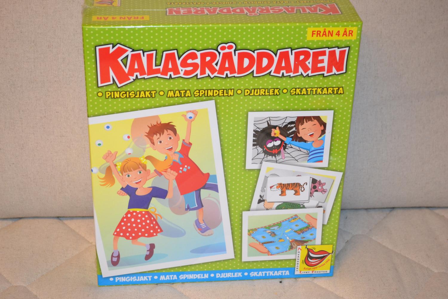 Kalasräddaren 4st Partyspel Sällskapsspel Ny