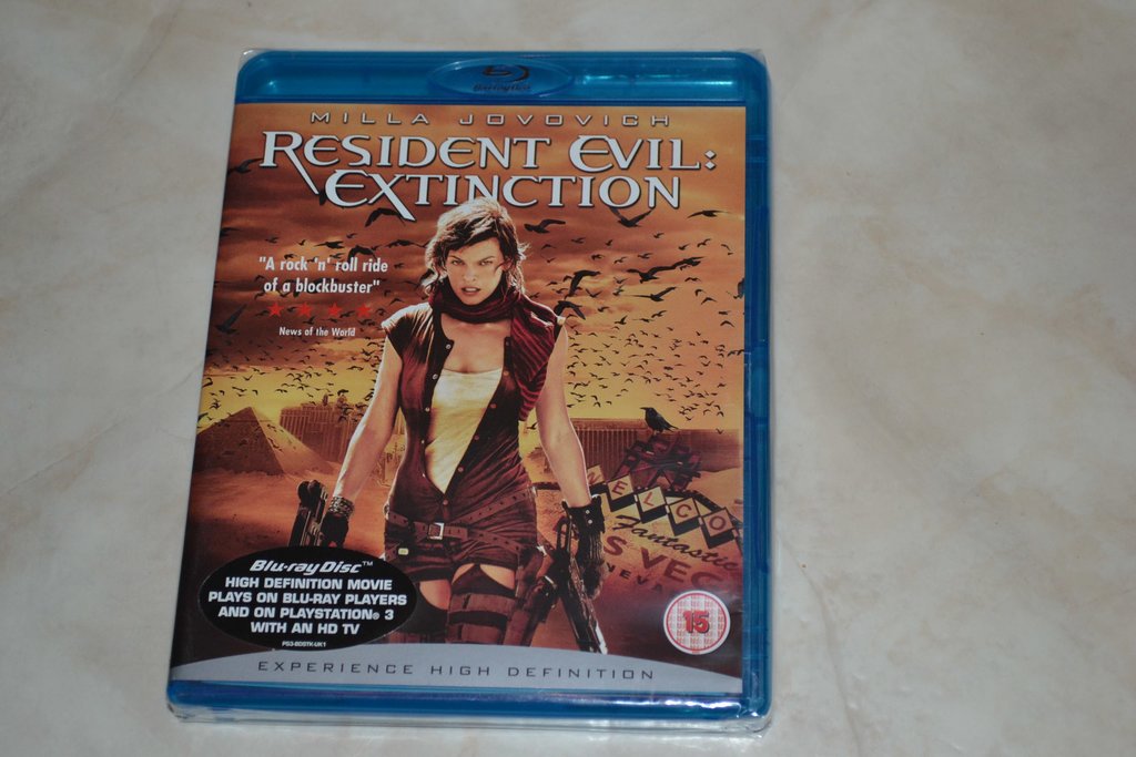 Resident Evil Extinction (2007) Film Bluray Nyskick