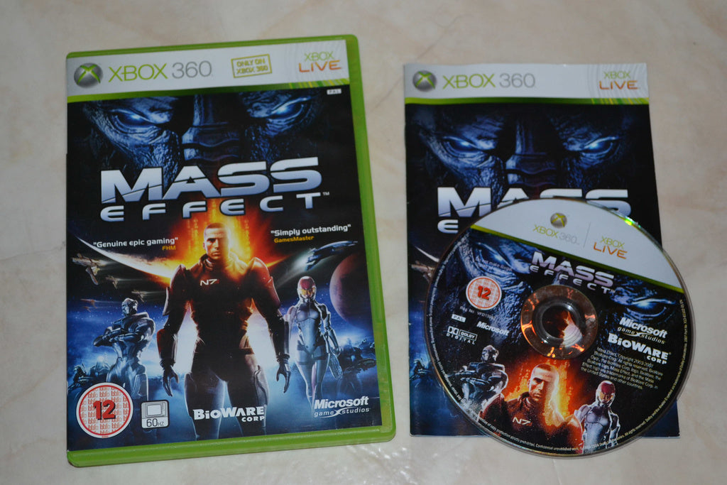 Mass Effect Xbox 360 Komplett Fint Skick
