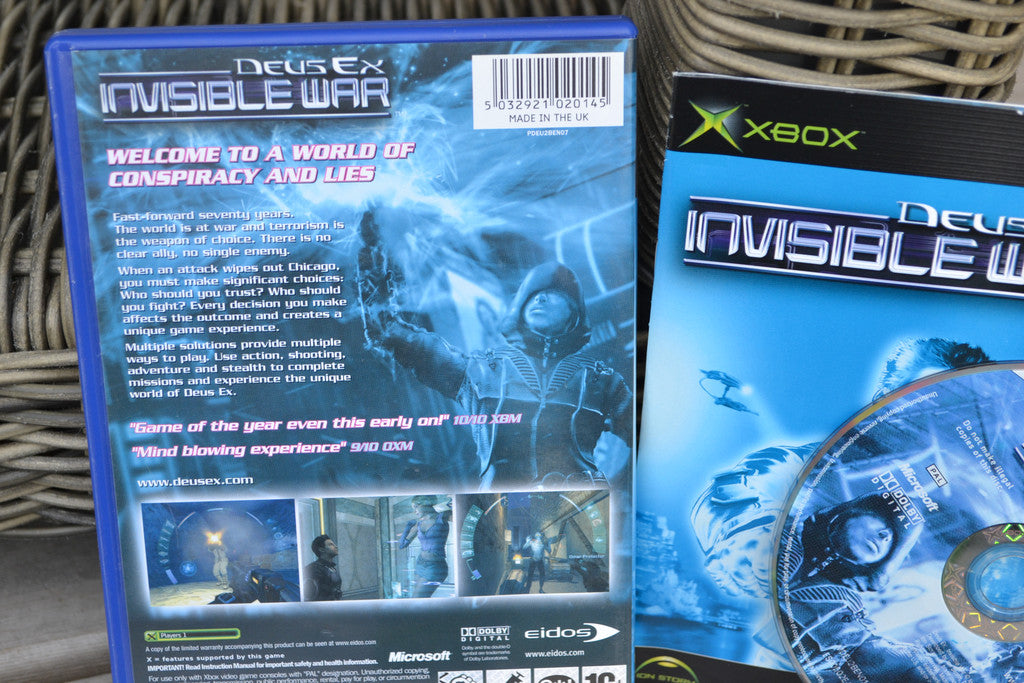 Deus Ex: Invisible War XBOX Komplett Fint Skick
