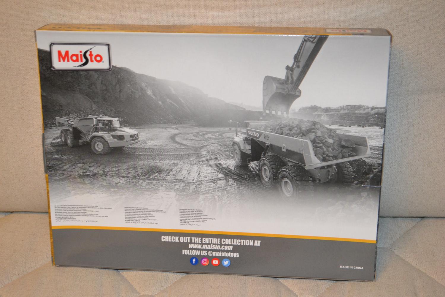 Volvo Lastbil & Arbetsfordon FH16 A25G Volvo 1:64 Maisto 21/7cm Ny