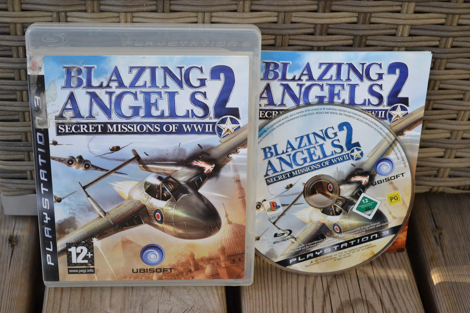 Blazing Angels 2 Secret Missions of WW2 PS3 Playstation 3 Komplett Fint Skick