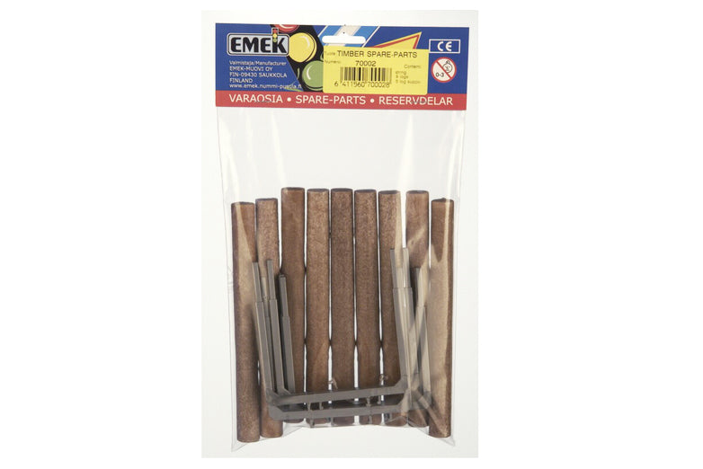 Timmer & Extra Hållare, Till Lastbil/Timmerbil 1:25 Emek Ny