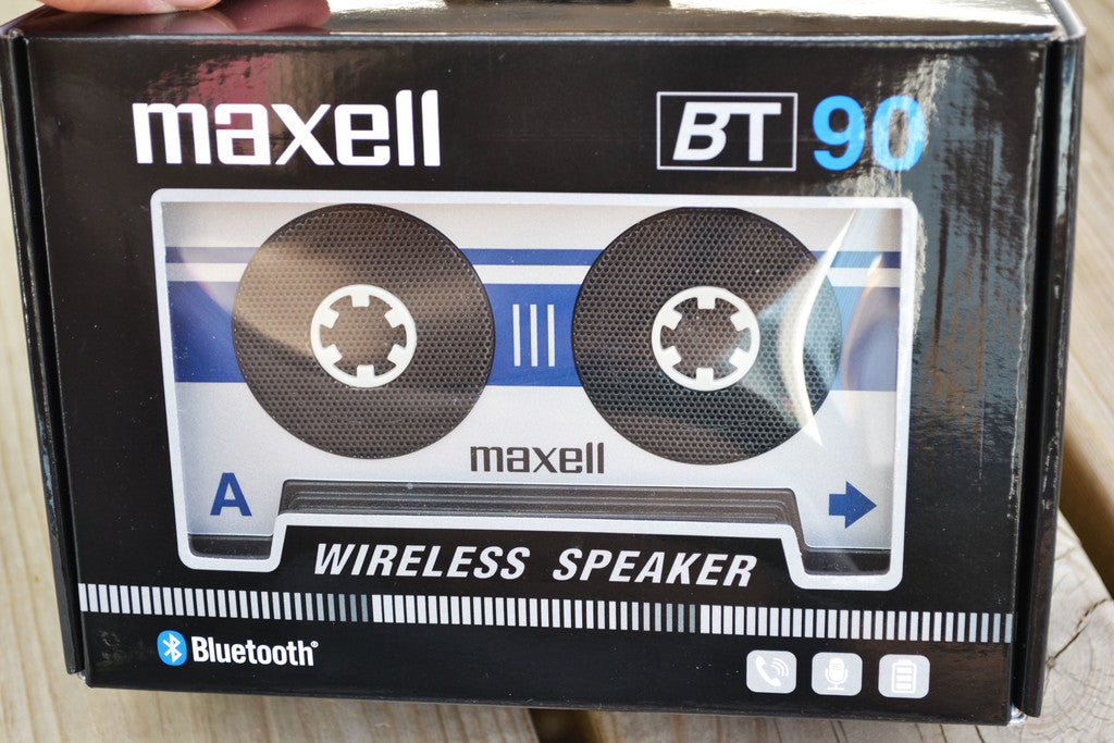 Silver Maxell BT90 Högtalare Bluetooth Trådlös (Kasettband)