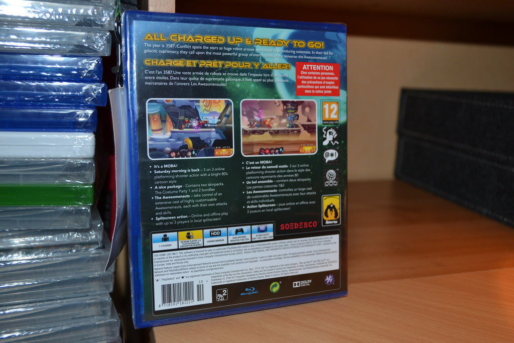 Awesomenauts Assemble! Playstation 4 PS4 Nytt Inplastat Asse