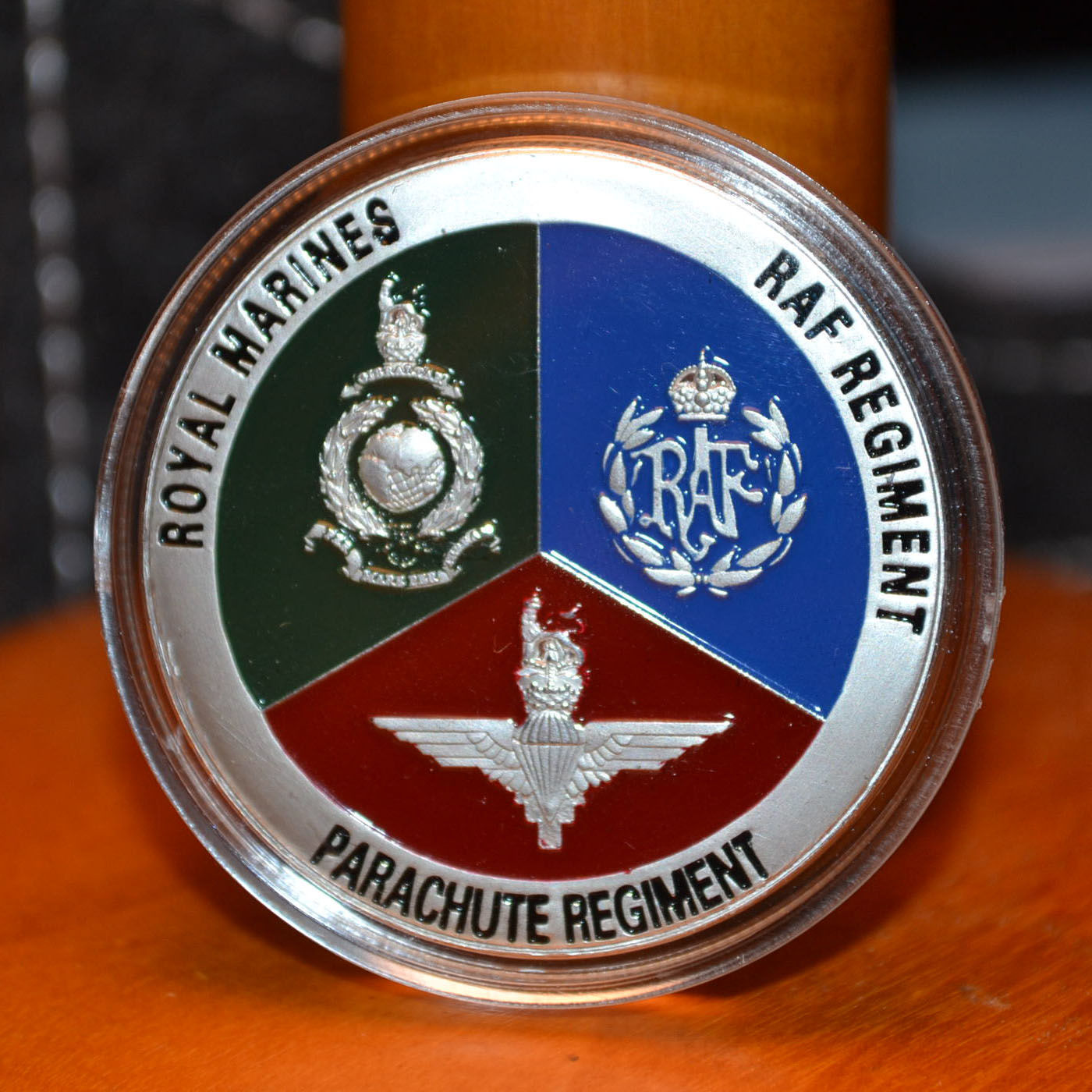 Special Forces (RAF, Royal Marines) Support Group Mynt Silve