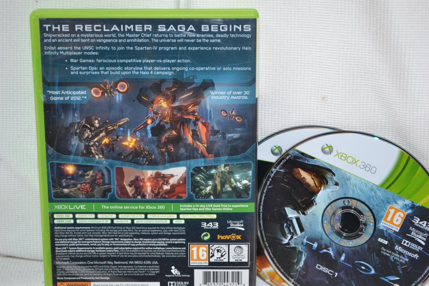 Halo 4 Xbox 360 Fint Skick