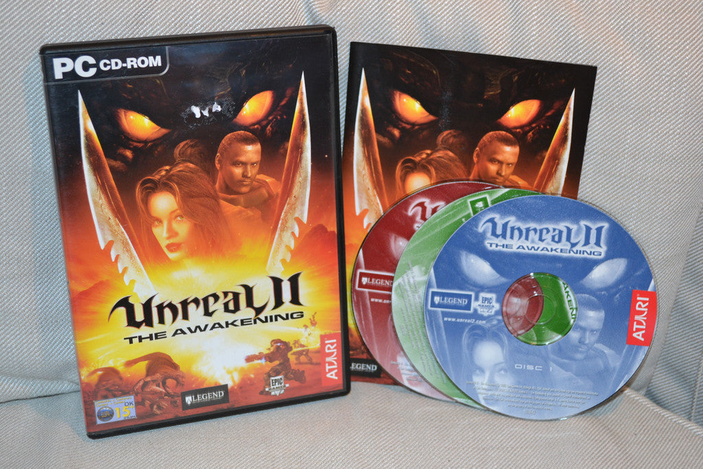 Unreal II 2 The Awakening (PC CD) Komplett Fint Skick