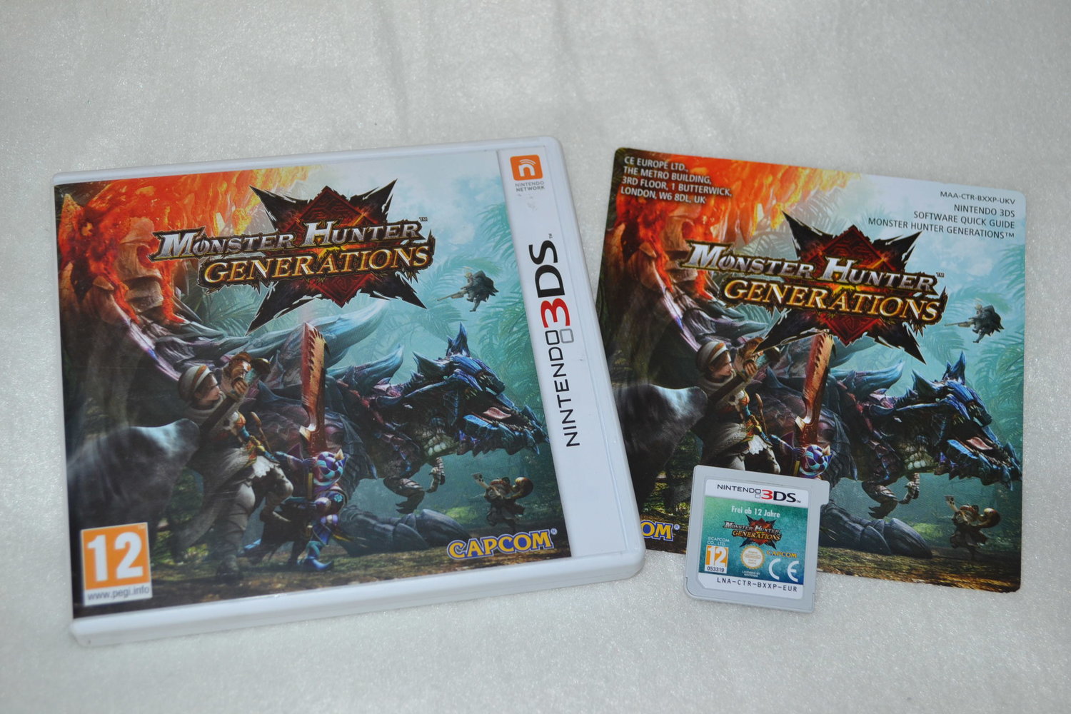 Monster Hunter Generations 3DS Nintendo Fint Skick