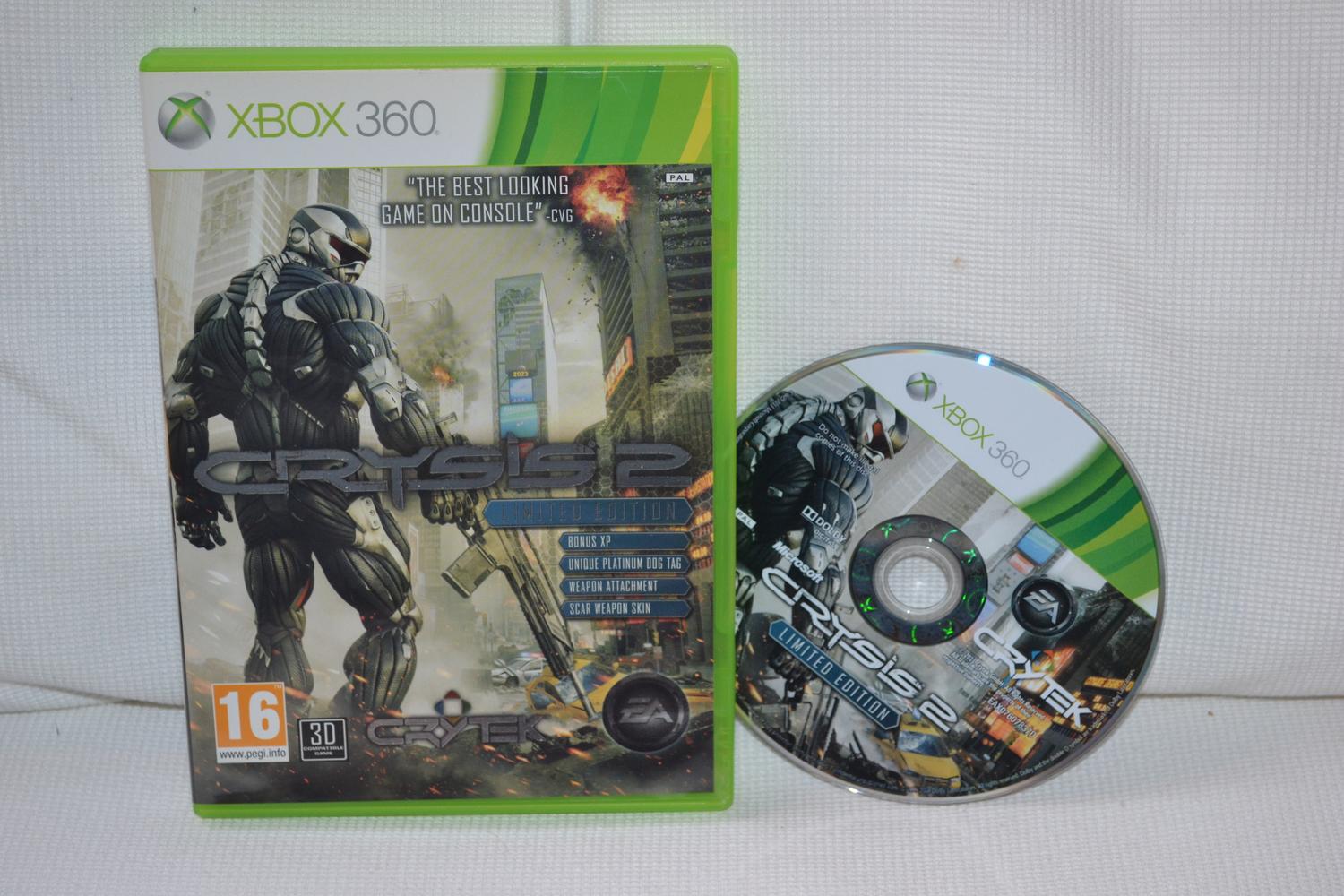 Crysis 2 Limited Edition Xbox 360 Fint Skick