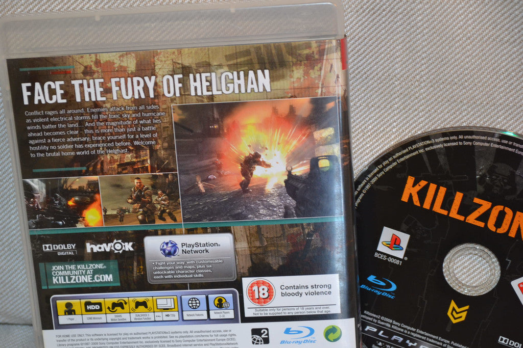 Killzone 2 PS3 Playstation 3 (Utan Manual) Fint Skick
