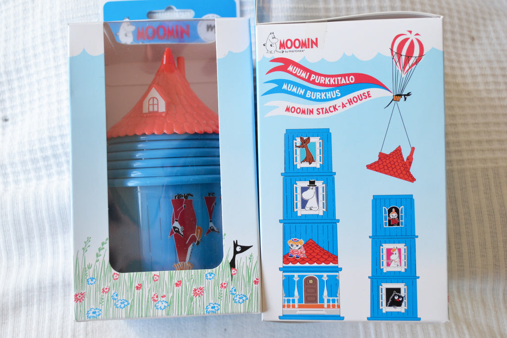 Burkhus Stapelburkar fr. Mumin (Lek, 55cm Höjd) Lek & Lär 2-10år Dekoration Ny