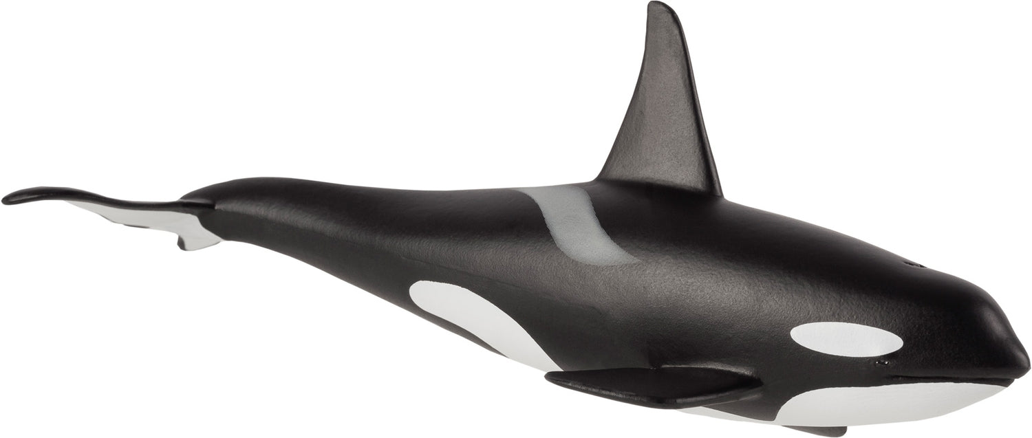 Späckhuggare Val Svart/Vit Killer Whale Hane Mojo Figur Djur 21cm Ny