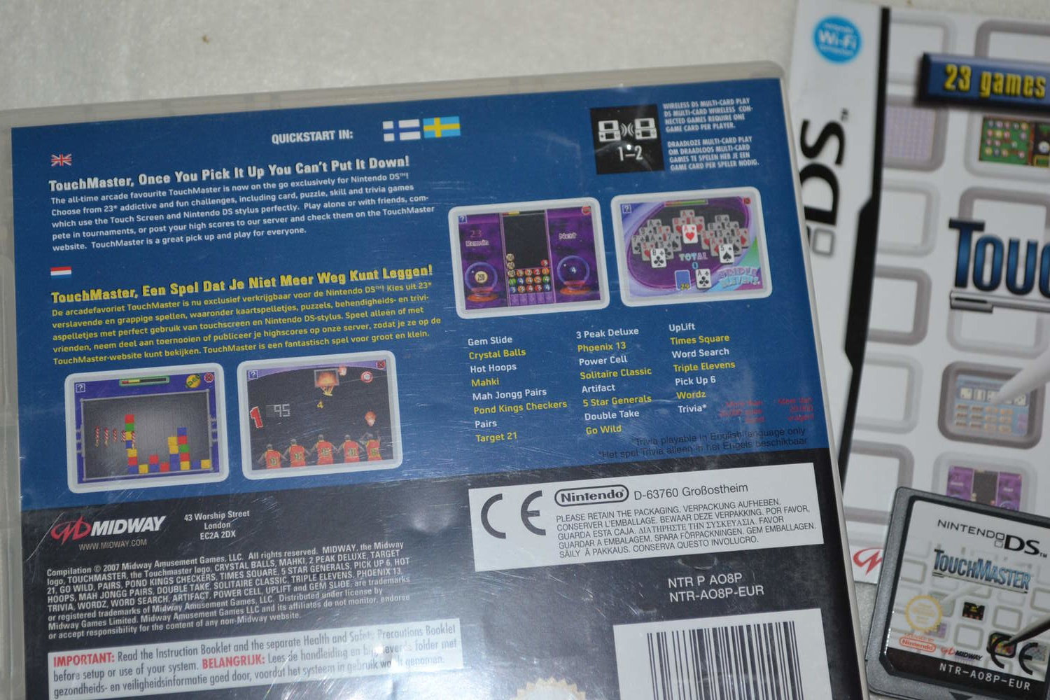 Touchmaster NDS Nintendo DS Fint Skick