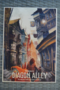 Welcome to Diagon Alley Harry Potter Poster Affisch 42*30cm