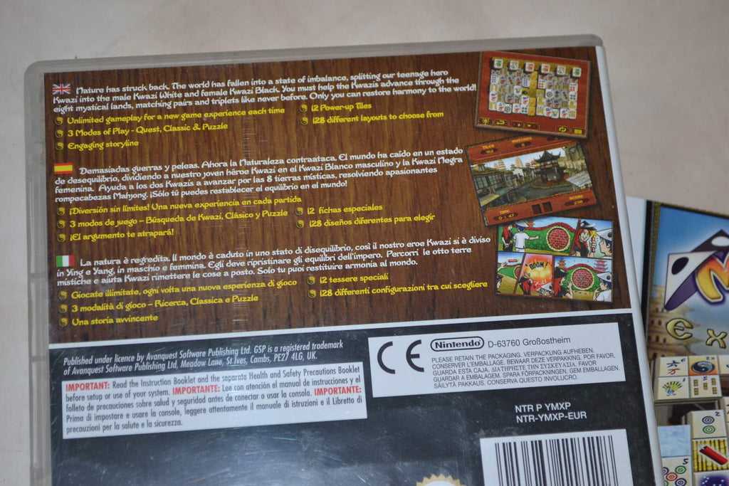 Mahjong Quest Expeditions NDS Nintendo DS Komplett Fint Skick