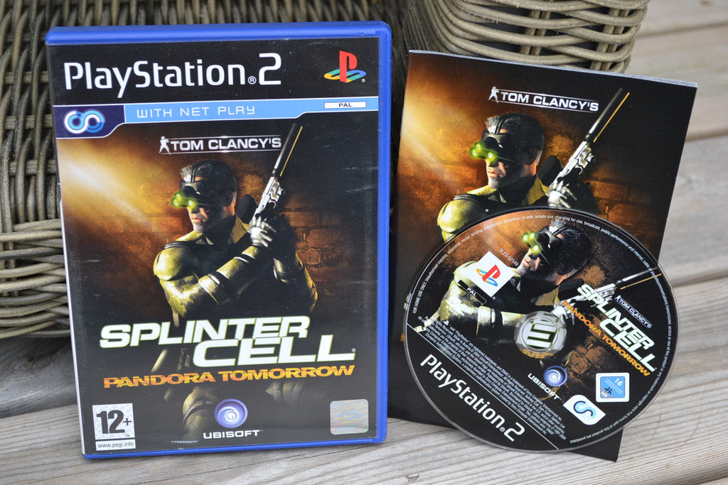 Splinter Cell: Pandora Tomorrow PS2 Playstation 2 Komplett Fint Skick