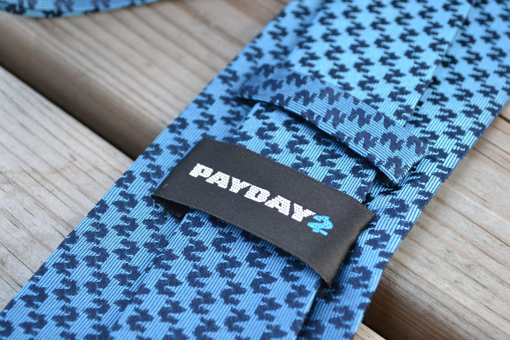 "2 Dollar" $ Slips (Payday 2) Ljusblå Silke Gaya Ny