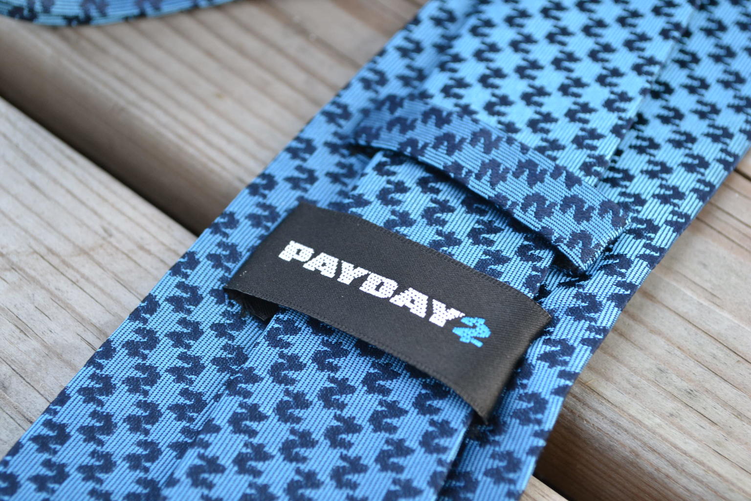 "2 Dollar" $ Slips (Payday 2) Ljusblå Silke Gaya Ny