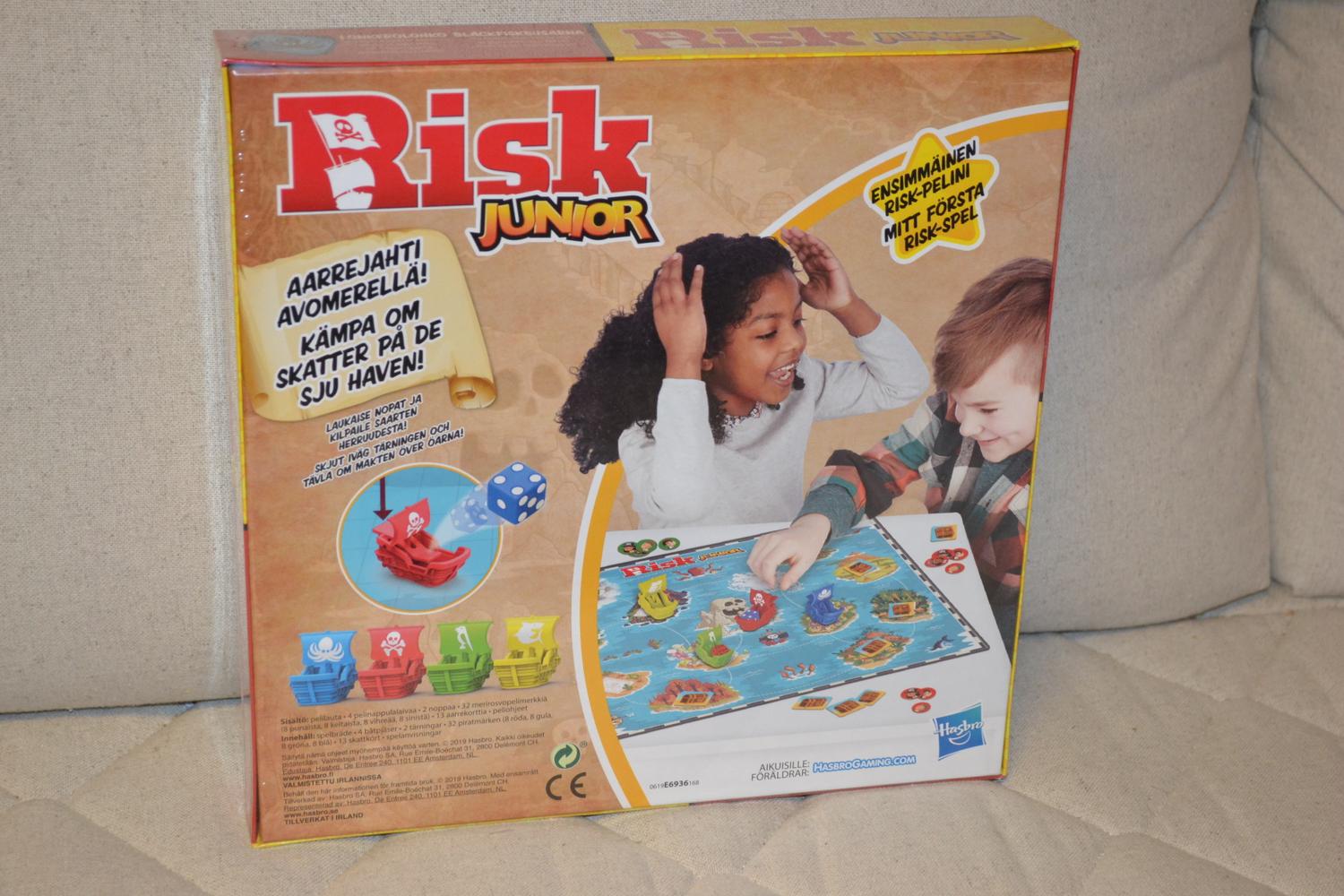 Risk Junior Hasbro Brädspel Svenska Ny