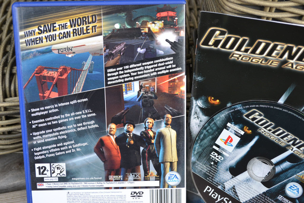 GoldenEye: Rogue Agent PS2 Playstation 2 Komplett Fint Skick