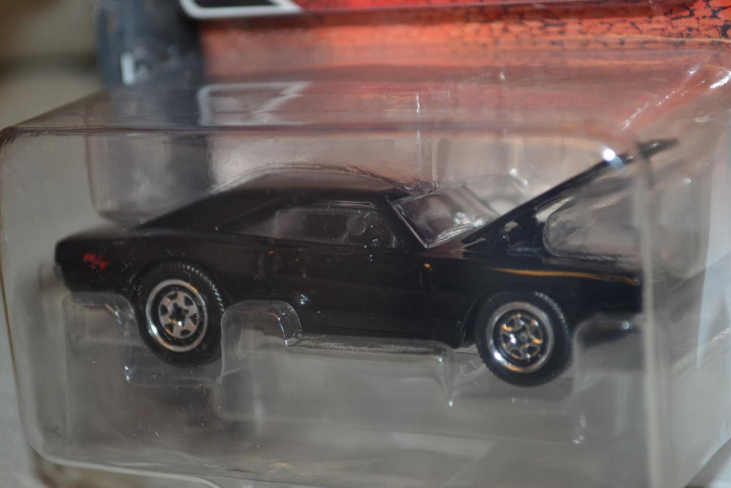 Dodge Charger R/T Coupe Svart 1969 1:64 Majorette 8cm Ny