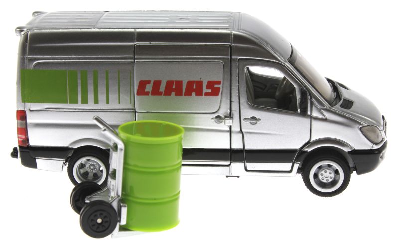 Mercedes Budbil m. Tunna o Vagn, 1:50 (Siku 1995) Sprinter,