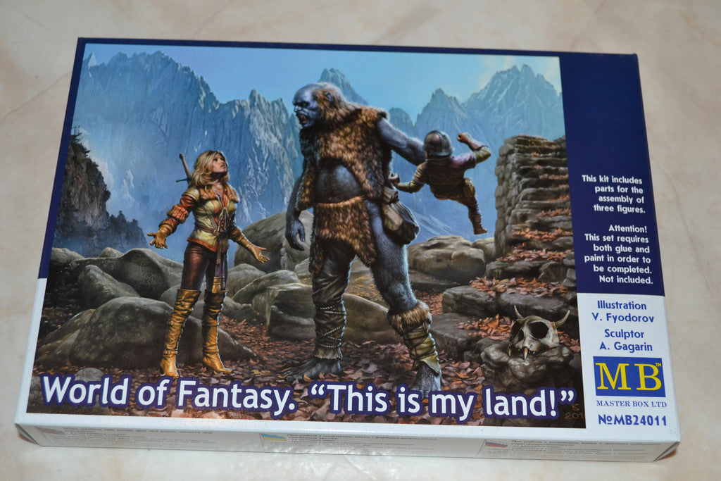 This is my land! 1:24 MB Masterbox (World of Fantasy) Ny