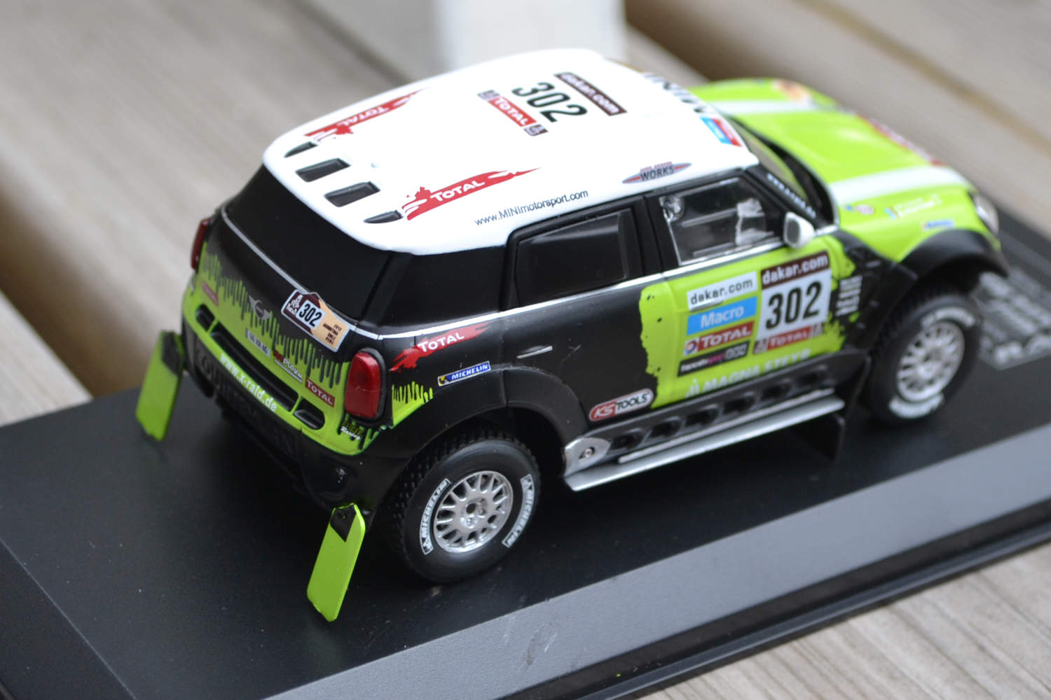 Mini All4 Racing 2013 #302 S.Peterhansel/JP.Cottret Dakar Rally 1:43 DeAgostini
