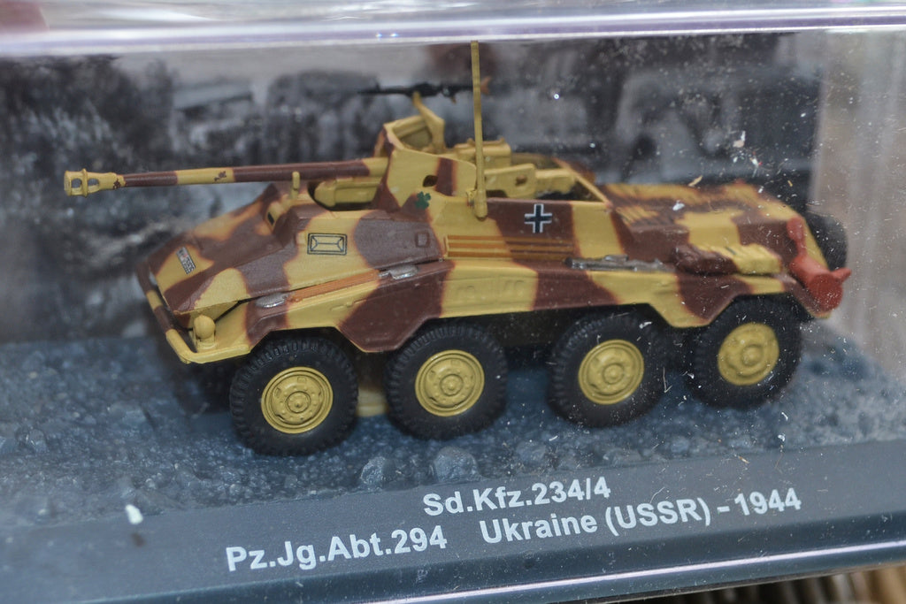 Tysk Pansarvagn sd.kfz.234/4 pz.jg.abt.294 1:72 DeAgostini N