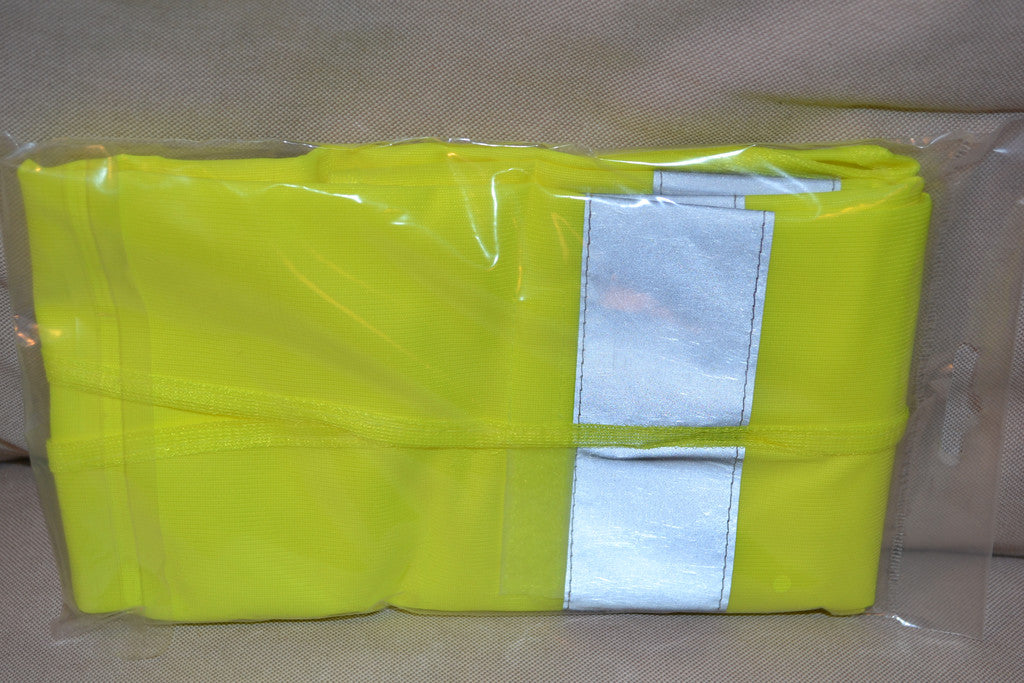 Reflexväst L-XL (Hall Miba, Klass 1) 180-195cm Reflex 2Bands