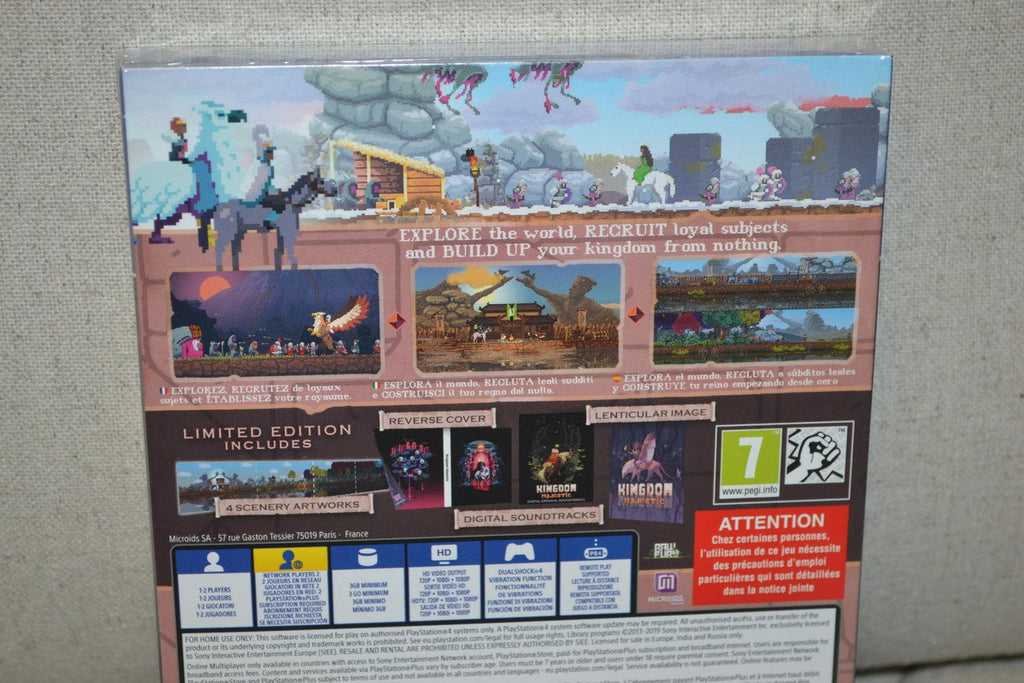 Kingdom Majestic: Limited Edition PS4 Playstation 4 Ny Inplastad