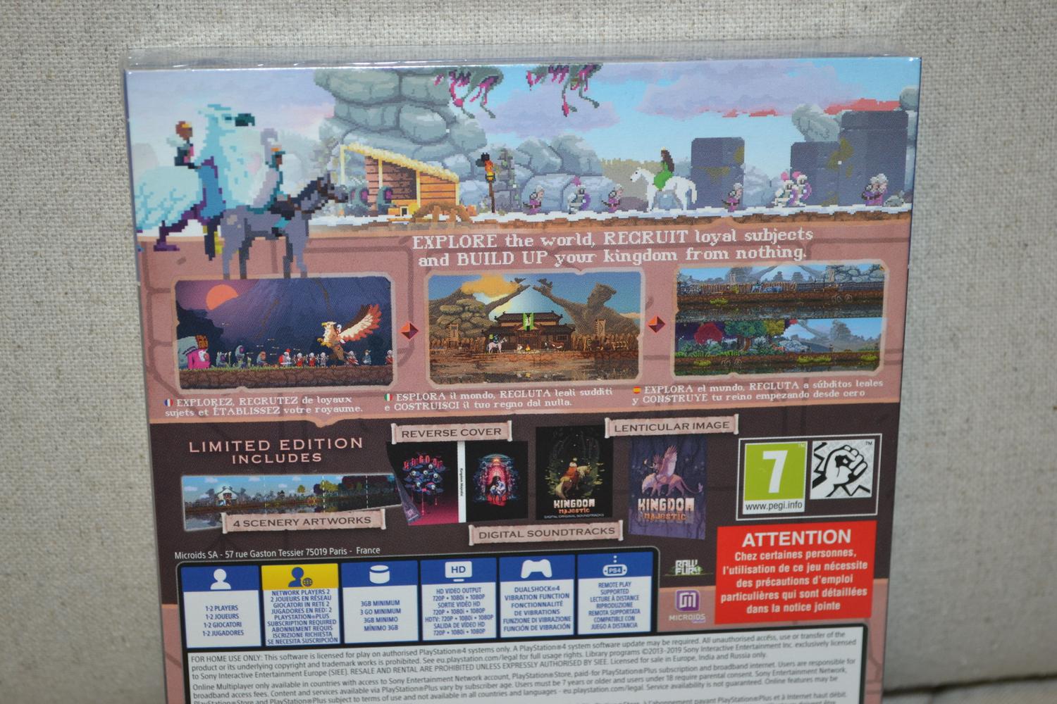 Kingdom Majestic: Limited Edition PS4 Playstation 4 Ny Inplastad