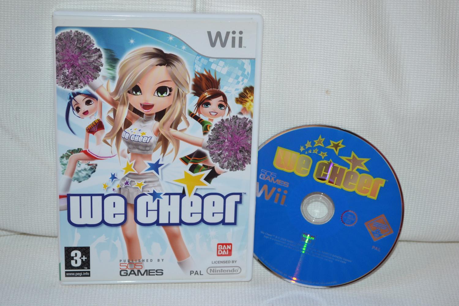 We Cheer Wii Nintendo Fint Skick