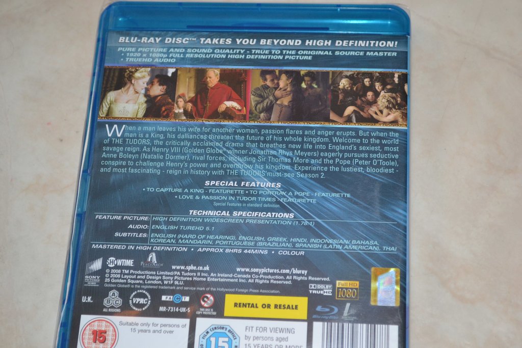 The Tudors Complete Second Season, Säsong 2 (2008) Film Blur