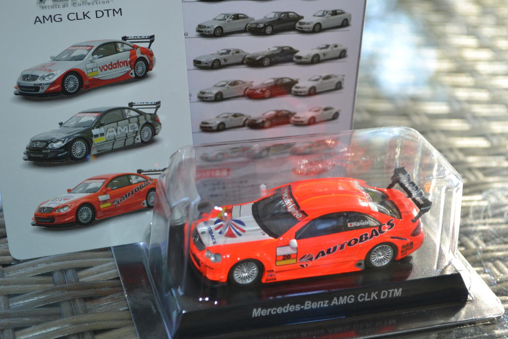 AMG CLK DTM Racing Svart Vodafon Mercedes-Benz 1:64 KYOSHO J