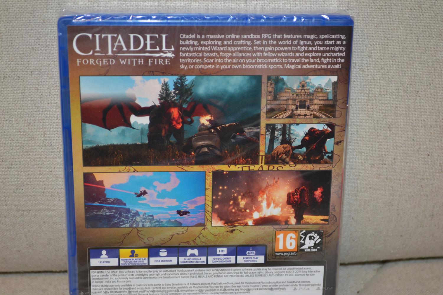 Citadel Forged with Fire PS4 Playstation 4 Ny Inplastad