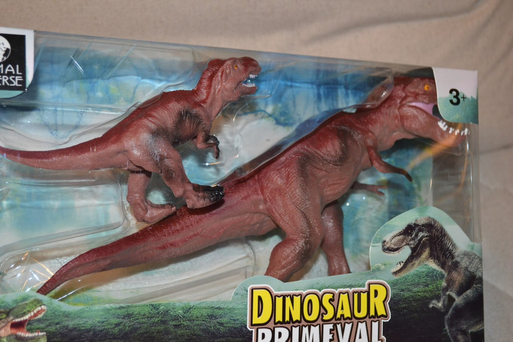 2st Tyrannosaurus Rex Röda Dinosaurie Animal Universe 17-30cm Ny