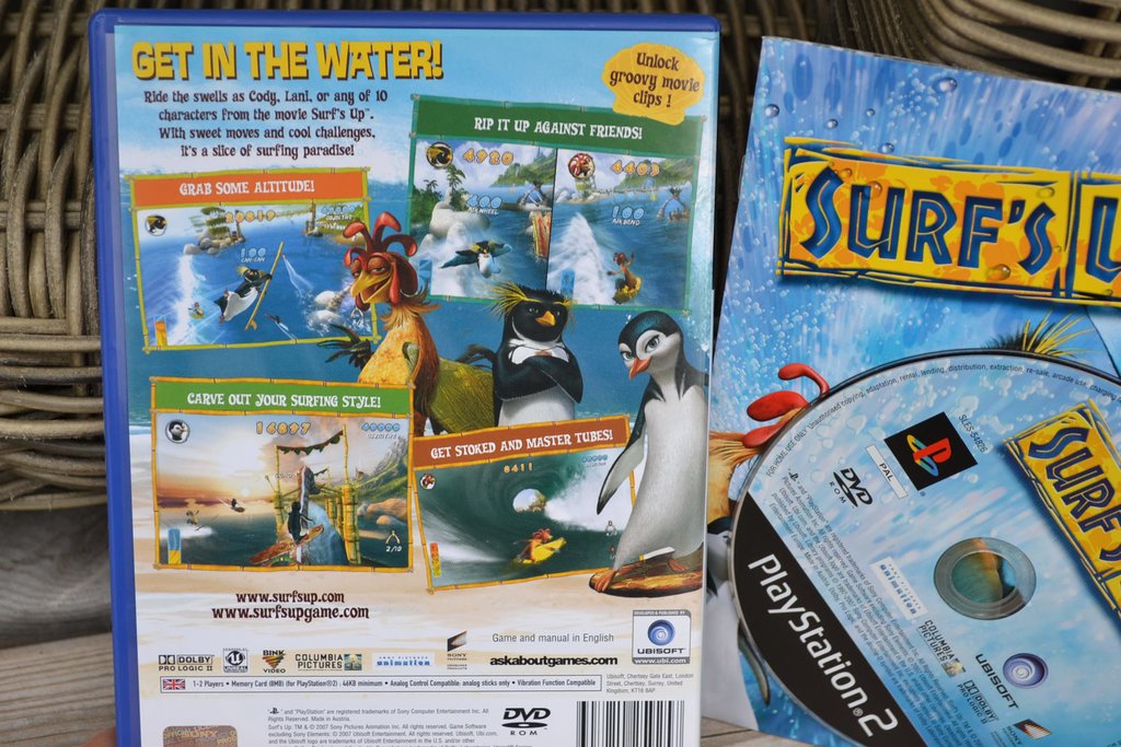 Surf's Up PS2 Playstation 2 Komplett Surfs Fint Skick