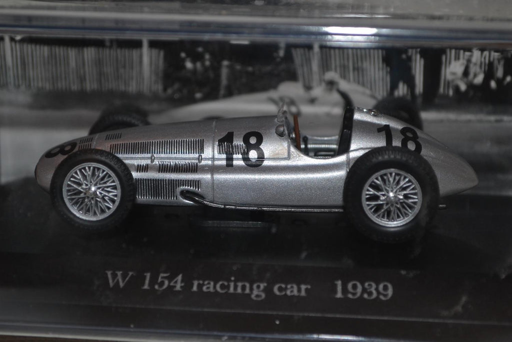 Mercedes Benz W 154 Racing #18 1939 1:43 Deagostini 9cm Ny
