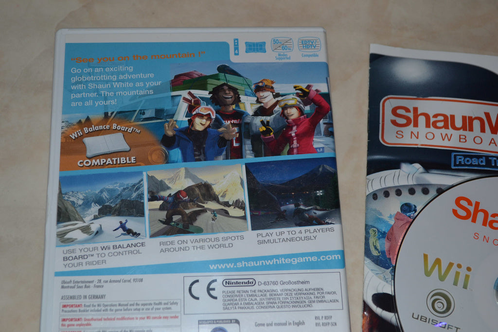 Shaun White Snowboarding: Road Trip Wii Nintendo Komplett Fint Skick