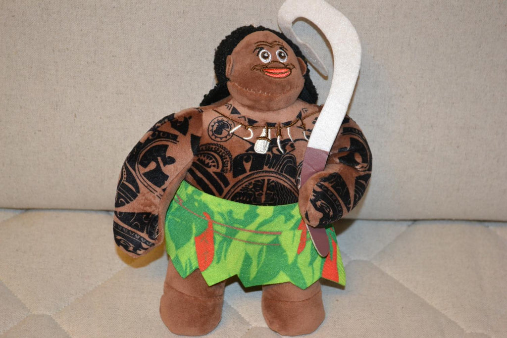 Maui Hövdingen fr Moana Vaiana Mjukis Plushie Figur 21cm Disney Ny