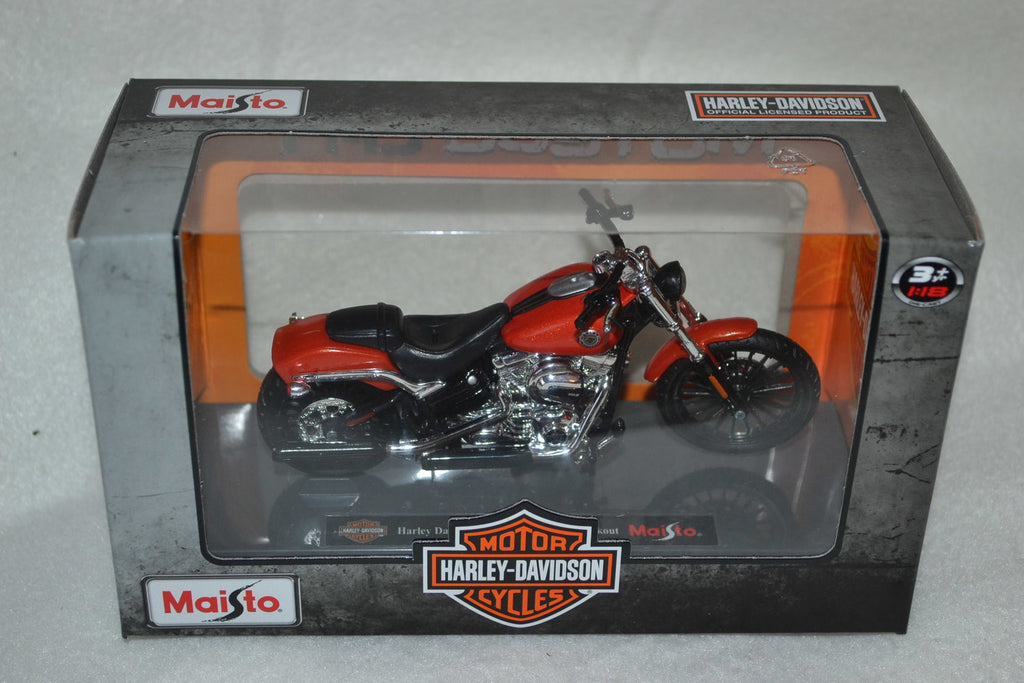 2016 Breakout Orange Harley Davidson 1:18 Maisto (Series 36) Ny