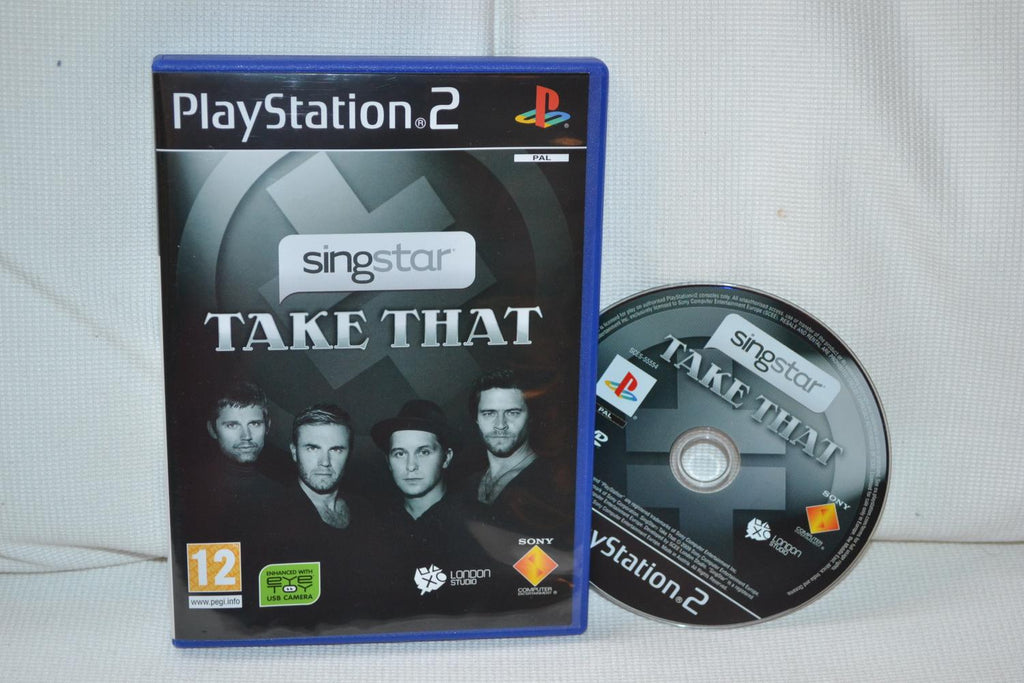 Singstar Take That PS2 Playstation 2 (Utan Manual) Fint Skick