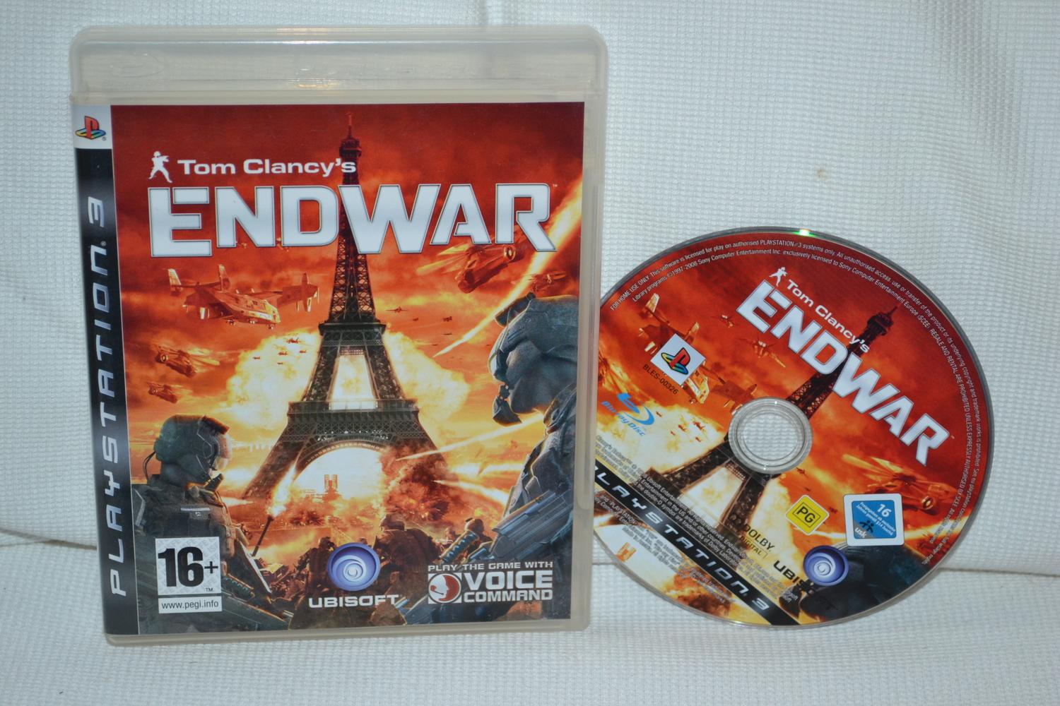 Tom Clancys End War Endwar PS3 Playstation 3 Fint Skick