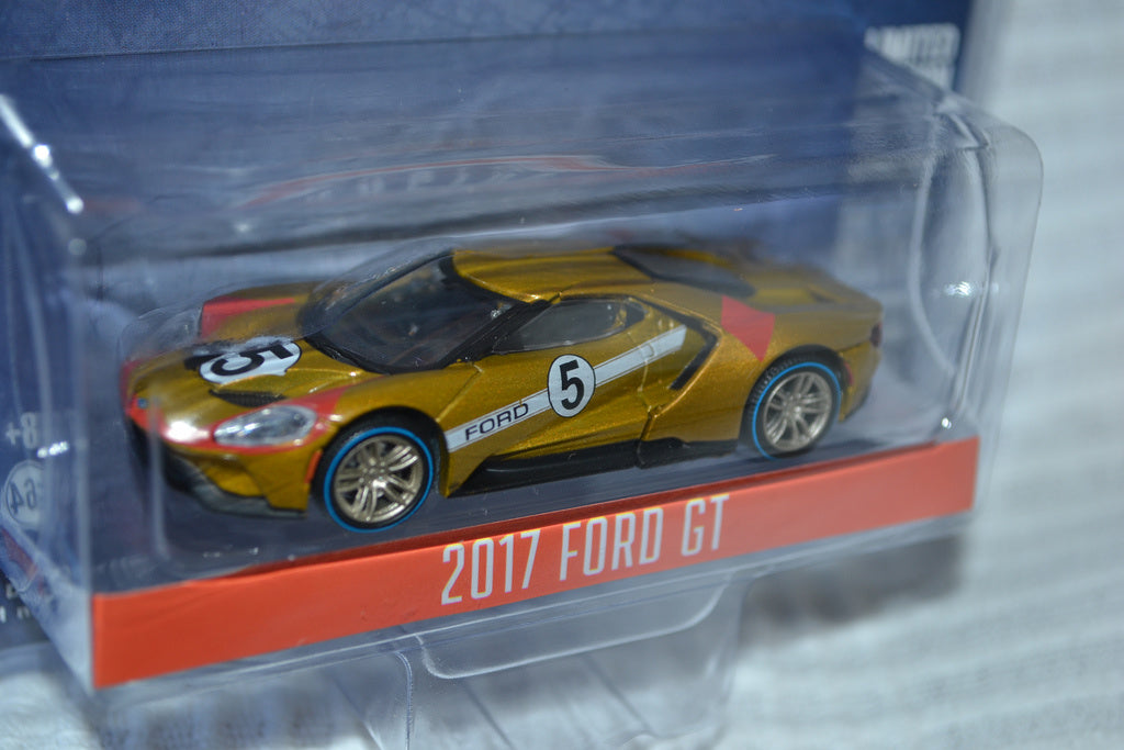 Guld 2017 Ford GT 1:64 Greenlight (Ford GT Heritage Series 1