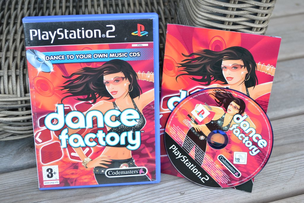 Dance Factory PS2 Playstation 2 Komplett Fint Skick