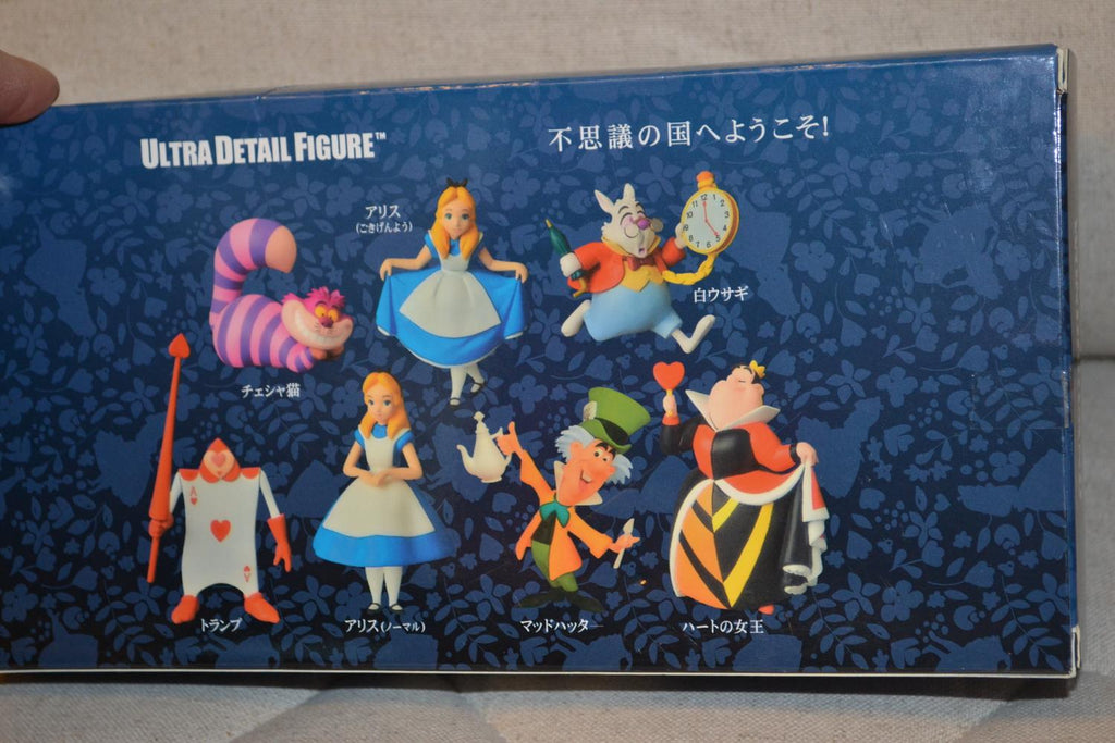 Alice i Underlandet 3st Figurer Set 7-10cm Katten & 2 Alice Medicomtoy Ny